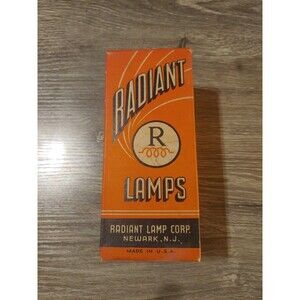 1940s Radiant Lamp Corp. Projector Bulb 500W 120V T20 C13-FILA Medium Prefocus